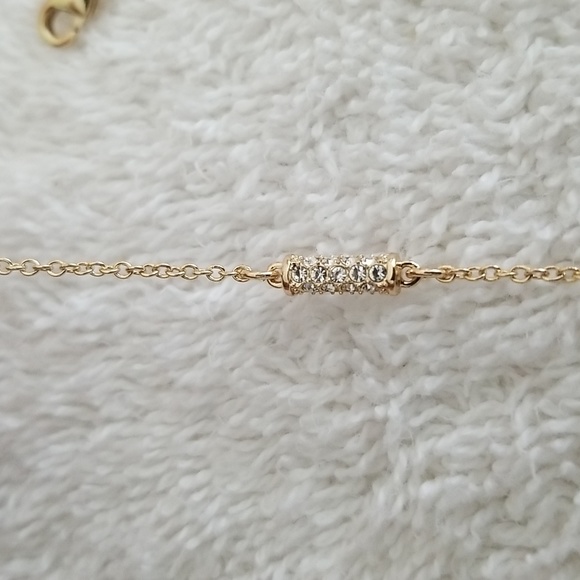 New Ralph Lauren Pave Tube Necklace - Picture 6 of 7